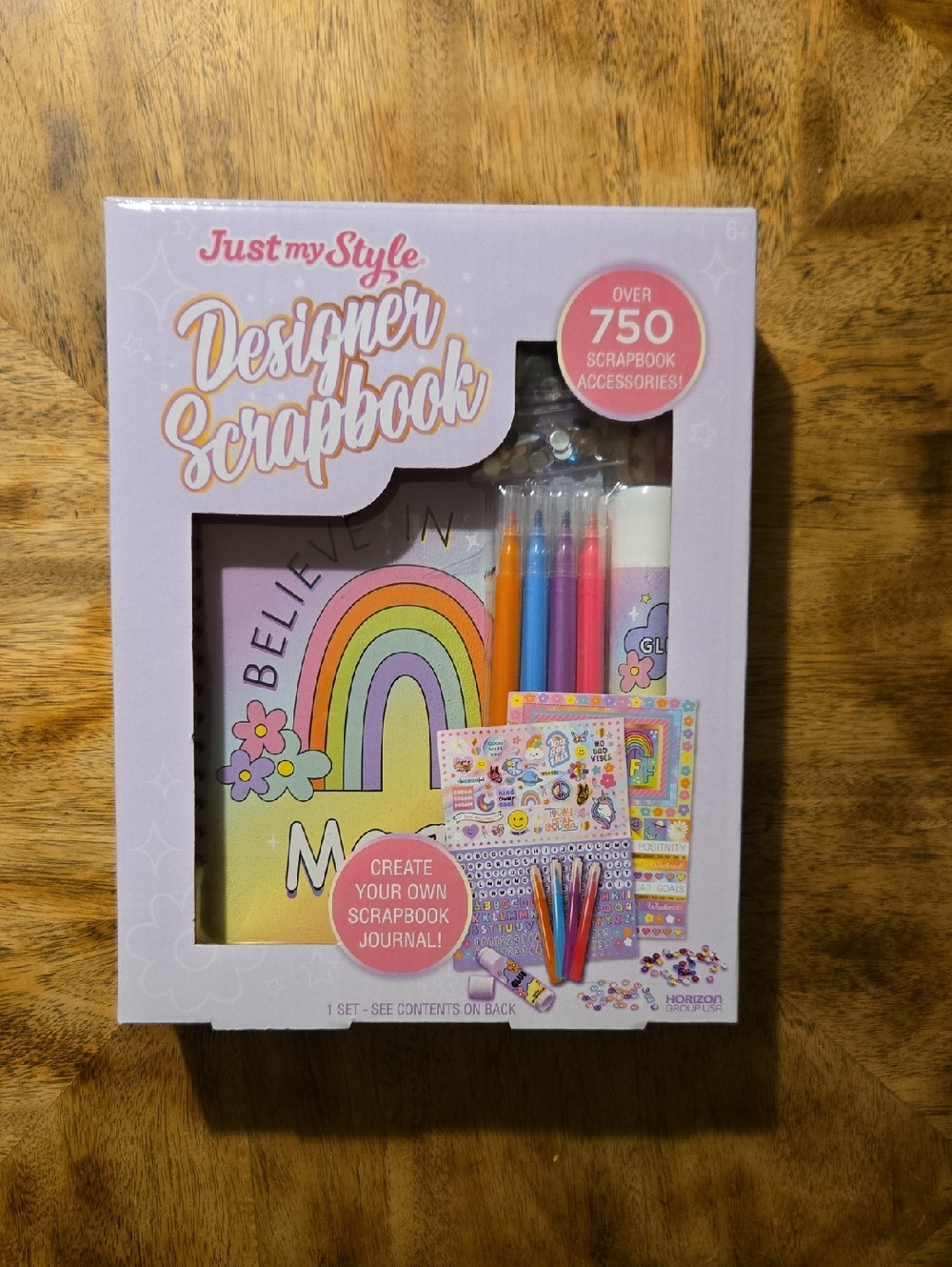 Just My Style Designer Scrapbook For Kids